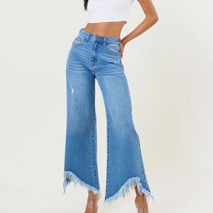 Flare leg denim